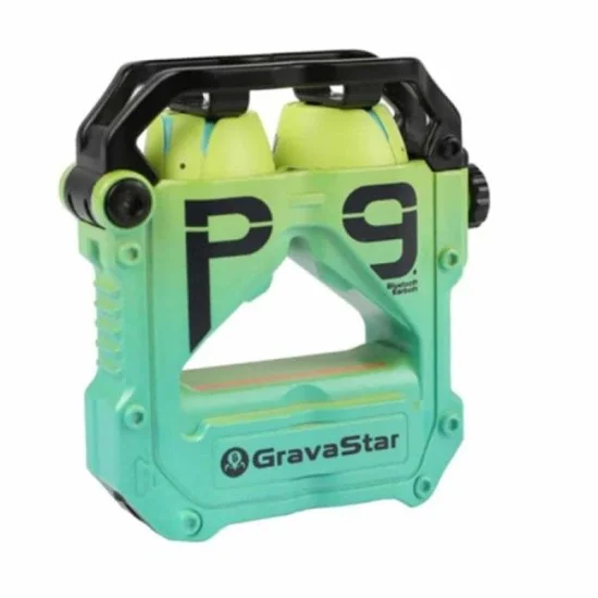 Gravastar Sirius Pro TWS Wireless Gaming Earbuds &ndash; Neon Green